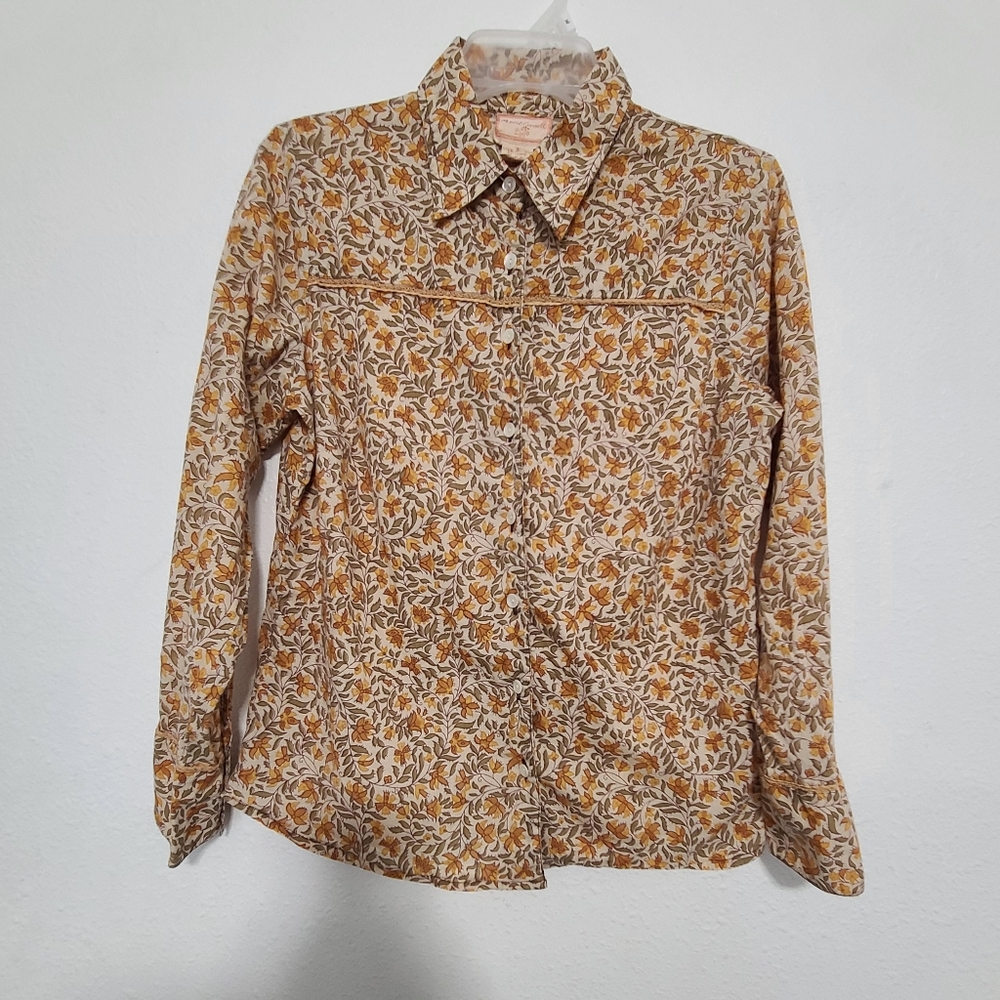 April cornell blouse button down shirt